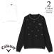  Callaway Golf одежда Rav Callaway Heart вышивка вырез лодочкой вязаный c26218203 (M/L размер : женский ) Callaway Callaway 2026 осень-зима почтовая доставка 