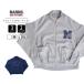 BARNS балка nz мужской tops свет внешний обратная сторона шерсть Zip кардиган Sweat Stadium Jacket MICHIGAN STATE Vintage способ American Casual BR-25459