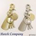  почтовая доставка отправка Hawk Company Hawk Company кольцо для ключей брелок для ключа 7552 обувь bela колодка звуковой сигнал type античный обработка латунь 3 полосный ключ крюк сделано в Японии подарок 