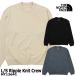 THE NORTH FACE The * North * лицо длинный рукав вязаный NT12641 L/S Ripple Knit Crew вырез лодочкой goldwyn стандартный магазин уличный 