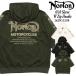 Norton Norton одежда 6 минут рукав Parker 262N1323B 6 минут рукав Eagle утка лента гладкий W Zip Parker American Casual Biker мужской 