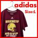 adidas Adidas BREBEUF BRAVES футбол принт футболка L балка gun ti короткий рукав спорт колледж 