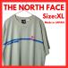 THE NORTH FACE короткий рукав футболка LL светло-зеленый сделано в Японии большой Logo мужской North Face уличный б/у одежда 