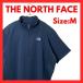 THE NORTH FACE North Face половина Zip короткий рукав футболка M темно-синий NT11234. пот скорость . уличный спорт 26323