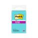 3M post *ito... чуть более склеивание 75x25mm aqua Splash 90 листов ×2 шт. 500SS-AQ