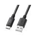 ����掠�ץ饤 USB 2.0 Type-C�����֥�(3m���֥�å�) KU-CA30BK