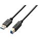 ڤ󤻡ۥ쥳 USB3.0֥ A-B 1.5m ֥å USB3-AB15BK