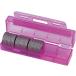  Karl офисная работа контейнер ячейка для монет 50 иен монета 50 шт. входит розовый CX-50-P