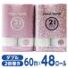  туалет to бумага 2 раз наматывать 60m двойной 6 roll ×8 Forestway
