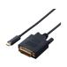 �ڤ����󤻡ۥ��쥳�� TypeC-DVI�Ѵ������֥� 1m �֥�å� CAC-CDVI10BK2