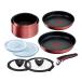 T-fal �C���W�j�I�E�l�I IH���[�W���E�A�����~�e�b�h 9�_�Z�b�g L38392