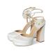 () Хå꡼ߥ奫 ǥ ͥå Badgley Mischka women Janessa Soft White