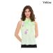 ( посылать за ) J mi-*sadok слива безрукавка принт верх jamie sadock Plum Sleeveless Print Top