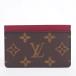 [ возвращенный товар OK][ не использовался товар * новый старый товар ] Louis Vuitton porutokaruto*sa-n тянуть монограмма [ футляр для карточек ]