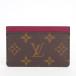 [ возвращенный товар OK][ не использовался товар * новый старый товар ] Louis Vuitton футляр для карточек porutokaruto*sa-n тянуть монограмма M60703 [ футляр для карточек ]
