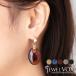 福袋対象商品 ピアス イヤリング 金属アレルギー オーバル マーブル べっ甲 大ぶり パール 揺れる ニッケルフリー 30代 40代 ネコポス送料無料