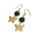 [papiyon] гипер- scene . бабочка. серьги * золотой цвет 
