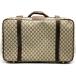GUCCI Gucci Old Gucci ключ имеется путешествие сумка багажник чемодан GGs шкив m кожа Brown Vintage женский мужской 