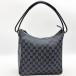 �����i GUCCI �O�b�`  001�E3766 �V�����_�[�o�b�O �o�b�O �u���b�N �� GG�L�����o�X�~���U�[ �_�[�N�O���[ ���f�B�[�X