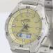 CASIO( Casio ) wave Scepter WVA-M640 нержавеющая сталь (SS) солнечные радиоволны мужской [ б/у ] наручные часы netshop
