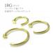  нос серьги 18G Gold обруч кольцо no -тактный liru кольцо размер 6mm 8mm 10mm пирсинги простой выпадение трудно кольцо type обруч type нос pi нержавеющая сталь 