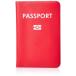 tabitomo паспорт кейс скимминг блок IC паспорт *IC карта соответствует 14 cm красный 