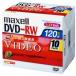 maxell ϿDVD-RW.120ʬ.10ѥå.1Ťĥץ饱 DRW120.1P10S