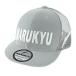  Marukyu (Marukyu) maru ki You Flat козырек сетчатая кепка 01 серый 
