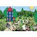  составная картинка 1000 деталь Moomin house . добро пожаловать! Moomin YAM-10-1348
