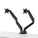  Sanwa Supply горизонтальный вертикальный много .. жидкокристаллический монитор arm (2 поверхность * черный ) CR-LA1302BKN2