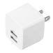  Sanwa Supply USB зарядное устройство (2 порт * всего 2.4A* белый ) ACA-IP44W