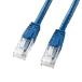  Sanwa Supply .. поломка предотвращение категория 6LAN кабель ( голубой *90m) KB-T6TS-90BLN