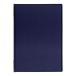 [ массовая закупка ] меню файл A4*4 страница ткань style синий 2 шт. /5 шт. /10 шт. MN-151-BU