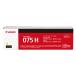 Canon Canon тонер-картридж 075H Y ( желтый ) внутренний оригинальный товар [Canon прямая поставка товар ] 6366C003 CRG-075HYEL