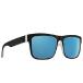 Spy Optic Discord, Square Sunglasses, Color and Contrast Enhancing Lenses, Whitewall - HD Plus Gray Green with Light Blue Spectra Mirror Polarize Lens