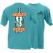 Peace Frogs Absolute Garment Dye Short Sleeve T-Shirt (Large) Seafoam