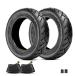 RUTU 10x2.50 Tire and Inner Tube Set - Replacement Parts for Smart Self Balancing Electric Scooters, Hover Board Fits 10