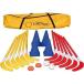 Carta Sport EHJS EUROHOC Carta Football This Junior Contains:-6 red, 6 Yellow Plastic Sticks, 75cm Shaft 4 x 9 in Cones 2 x Balls Set of Rules 1 x Hol