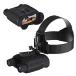 WAEYZ 129 * 113 * 56mm, Head Mounted Night Vision, Binoculars, Day and Night Use, Outdoor HD Infrared Night Vision Goggles, can Recording Image Video