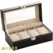  рука кейс для часов место хранения box 4шт.@ для PU кожа кейс для коллекции наручные часы место хранения ke- Swatch box высококлассный дисплей кейс регулировка 