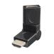 HDMI коннектор (3D модель *4K соответствует * черный )[AD-HD35] Sanwa Supply [SAN]