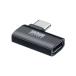 Type-C изменение адаптер (L знак ширина .. модель *40Gbps*240W* черный )[AD-USB35CCFLY] Sanwa Supply [SAN]