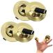  cymbals KC percussion instrument OP-FSB01 brass made finger cymbals (2 collection 4 pieces set )