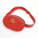 GUCCI Gucci сумка-пояс GGma-monto красный × Vintage Gold металлические принадлежности кожа 476434