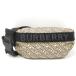 [ б/у ]BURBERRY сумка "body" нейлон бежевый слоновая кость 