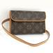 [ б/у ]LOUIS VUITTON небольшая сумочка f Rolland чай n сумка-пояс поясная сумка монограмма M51855