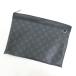 LOUIS VUITTON Louis Vuitton небольшая сумочка * Discovery монограмма Eclipse M62291 TN1127
