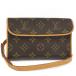 LOUIS VUITTON Louis Vuitton небольшая сумочка f Rolland чай n поясная сумка монограмма M51855