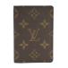 LOUIS VUITTON бур nai The -*du*poshu футляр для визитных карточек монограмма M61732