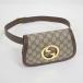 GUCCI Gucci Blondie сумка "body" GGs шкив m бежевый × Brown 703807